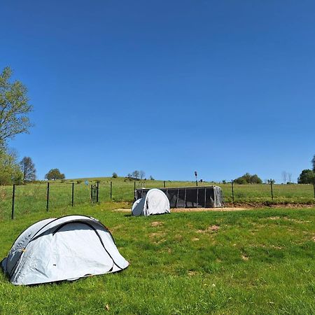 Giebultow  Camping, Zabierz Wlasny Namiot Kameralne Pole Namiotowe Z Basenem Kinem Plenerowym Miejscem Na Ognisko I Placem Zabaw Zywe Zwierzeta Agroturystyka מראה חיצוני תמונה