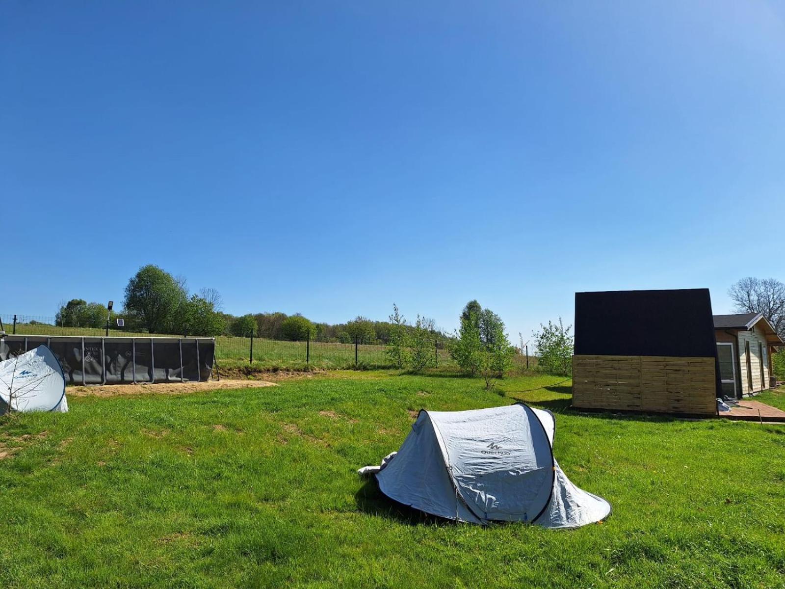 Giebultow  Camping, Zabierz Wlasny Namiot Kameralne Pole Namiotowe Z Basenem Kinem Plenerowym Miejscem Na Ognisko I Placem Zabaw Zywe Zwierzeta Agroturystyka מראה חיצוני תמונה